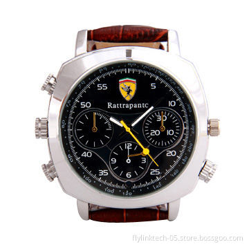 SPY Watch Camera, Operating System or Main Stream Movie Playback Software, Storage: NandFlash